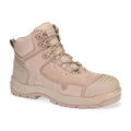 Portwest Mens Composite Nubuck Leather Mid Work Boots (FD04) Stone