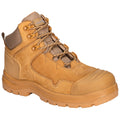 Portwest Mens Composite Nubuck Leather Mid Work Boots (FD04) Wheat