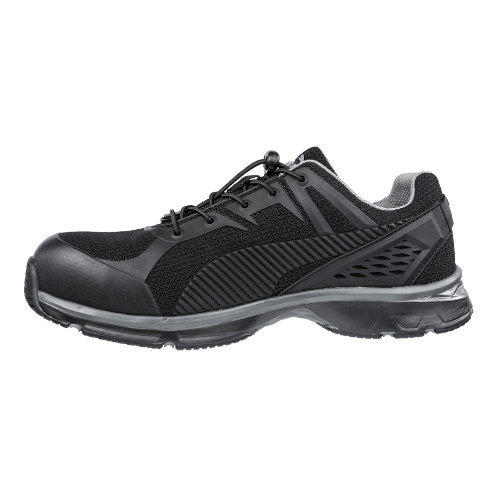 Puma Mens Relay Safety Shoe (643837) Black/Grey Vegan