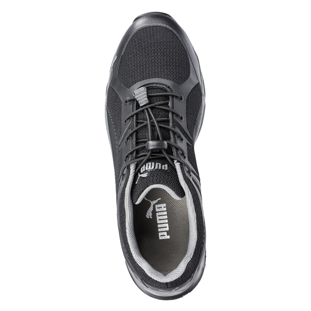 Puma Mens Relay Safety Shoe (643837) Black/Grey Vegan