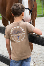 Pure Western Boys Craig S/S Tee (P6S3503312) Sand