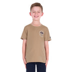 Pure Western Boys Craig S/S Tee (P6S3503312) Sand