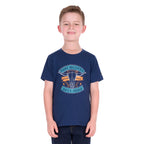Pure Western Boys Dale S/S Tee (P6S3503319) Navy