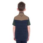 Pure Western Boys Jamie Reversible Vest (P6W3603181) Stone/Navy