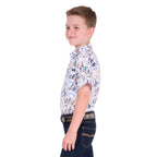 Pure Western Boys Mike S/S Shirt (P6S3103306) Multi