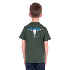 Pure Western Boys Tony S/S Tee (P6S3503313) Green Marle