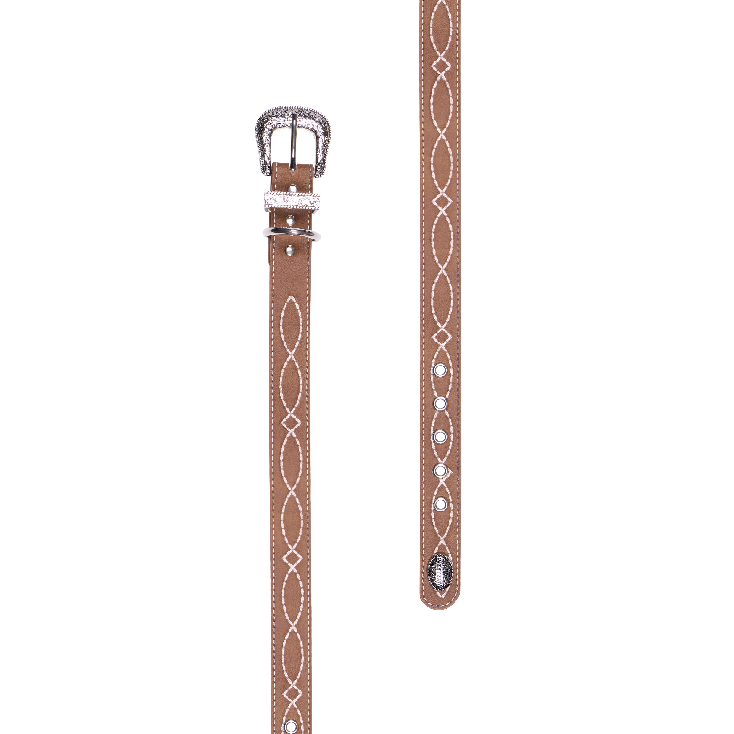 Pure Western Carey Dog Collar (P6S2937CLR) Tan