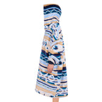 Pure Western Childrens Aztec Snuggle Hoodie (P6W7935SNU) Natural/Blue 8-14