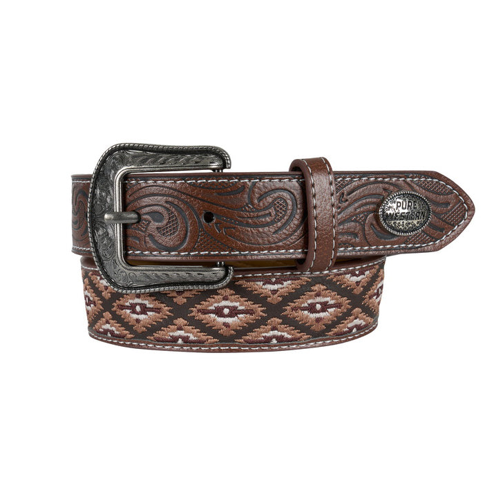 Pure Western Childrens Bowen Belt (P6W7984BLT) Tan