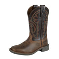Pure Western Childrens Carter Western Boots (PCP78130C) Brown/Chocolate