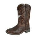 Pure Western Childrens Denver Western Boots (PCP78131C) Dark Brown