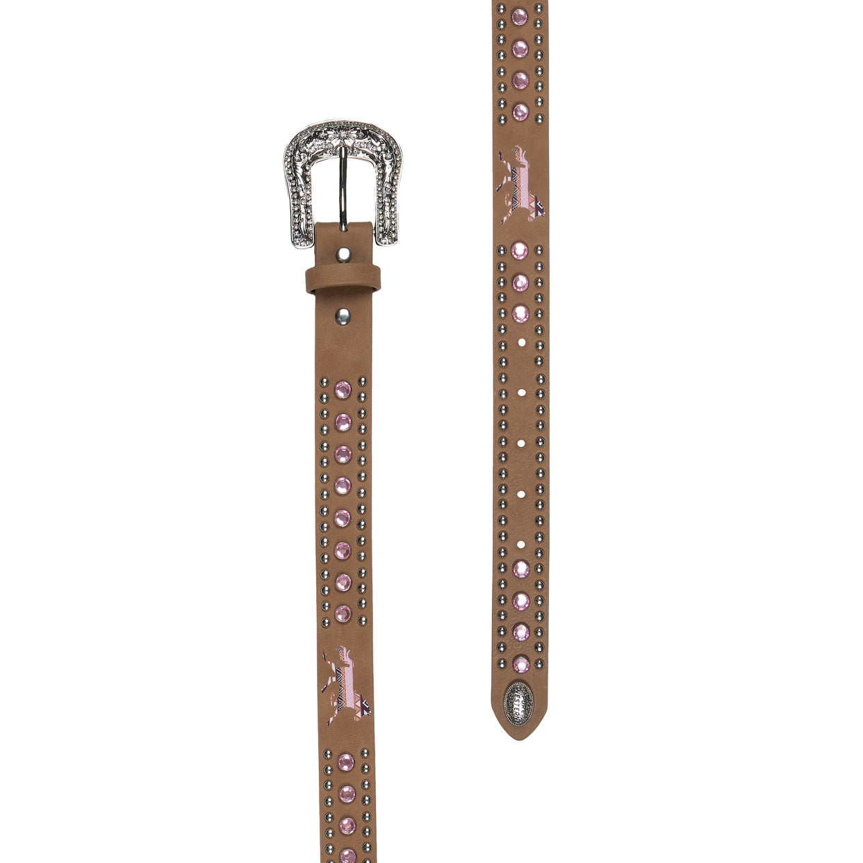 Pure Western Childrens Dimity Belt (P6W5931BLT) Light Tan