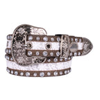 Pure Western Childrens Elaine Belt (P6S5904BLT) Chocolate