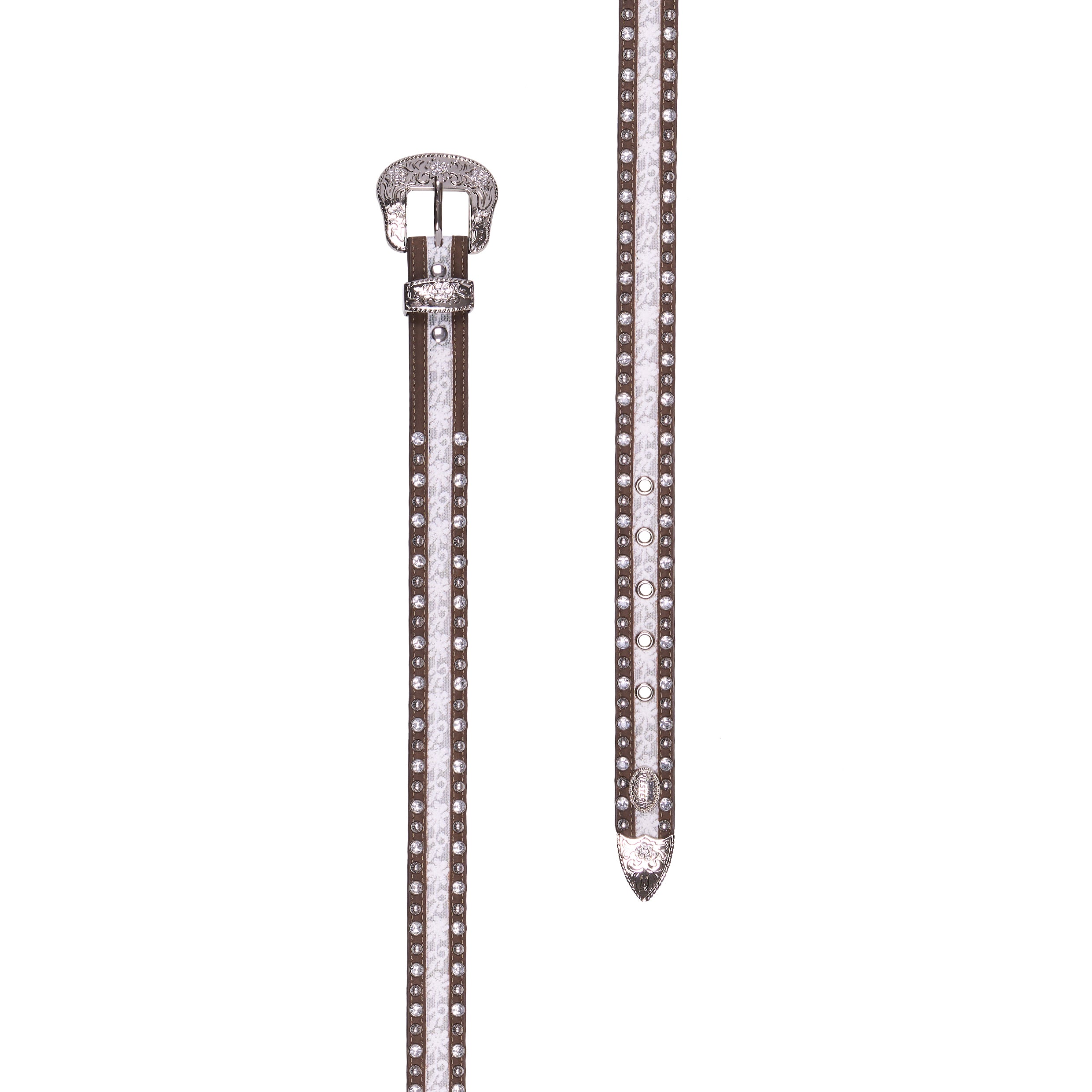 Pure Western Childrens Elaine Belt (P6S5904BLT) Chocolate