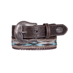 Pure Western Childrens Lynton Belt (P6S7945BLT) Dark Tan