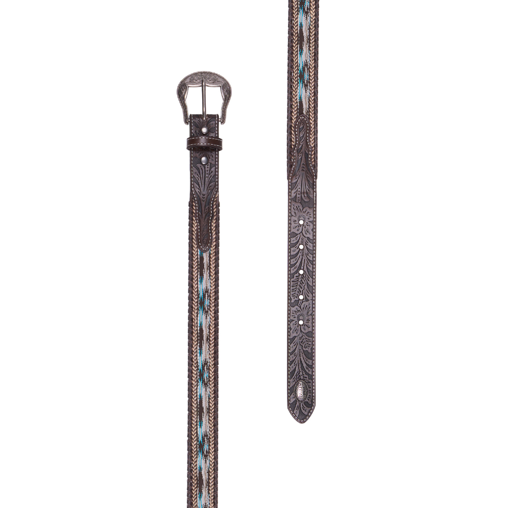Pure Western Childrens Lynton Belt (P6S7945BLT) Dark Tan
