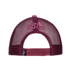 Pure Western Childrens Trinity Trucker Cap (P6W5951CAP) Raspberry OSFM