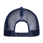 Pure Western Chris High Profile Trucker Cap (P6S1902CAP) Navy/Green Back on white background