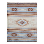 Pure Western Ellery Blanket (P6W2977BKT) Natural/Blue