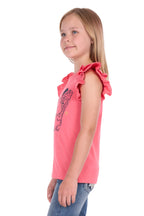 Pure Western Girls Alira S/S Tee  (P6S5503291) Pink