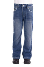 Pure Western Girls Bella Bootcut Jeans (P6S5208342) Retro Blue