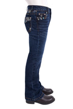 Pure Western Girls Blossom Bootcut Jeans (PCP5208341) Evening Sky