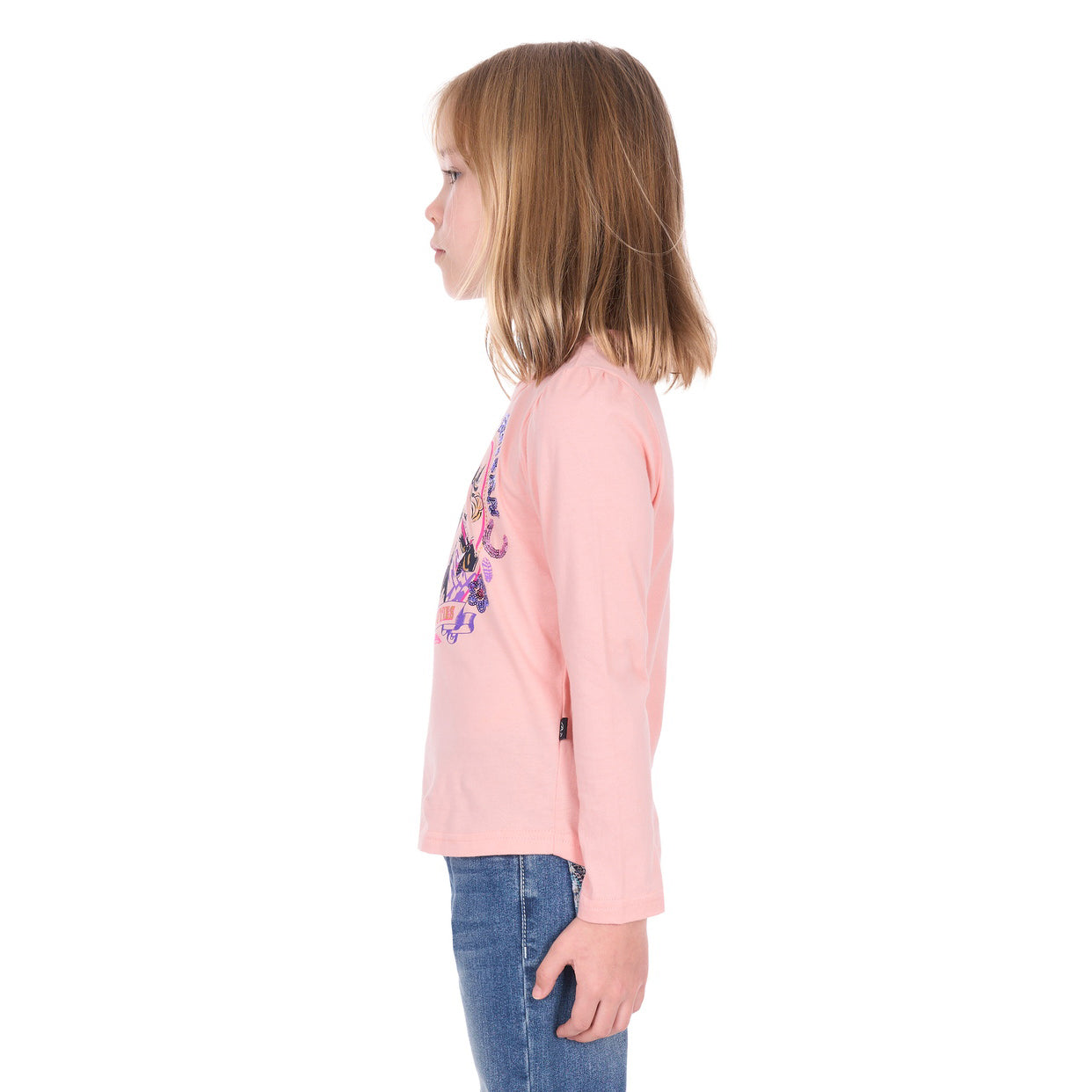 Pure Western Girls Danica L/S Tee (P6W5500179) Peach