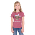 Pure Western Girls Estelle S/S Tee (P6W5526212) Raspberry