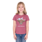 Pure Western Girls Estelle S/S Tee (P6W5526212) Raspberry