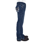 Pure Western Girls Louisa Straight Leg Jeans (PCP5212241) Indigo