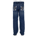 Pure Western Girls Louisa Straight Leg Jeans (PCP5212241) Indigo