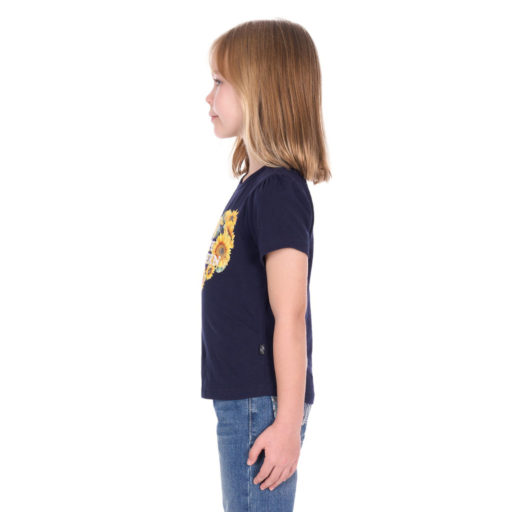 Pure Western Girls Marissa S/S Tee (P6W5500205) Navy