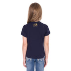 Pure Western Girls Marissa S/S Tee (P6W5500205) Navy