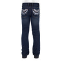 Pure Western Girls Pat Bootcut Jeans (PCP5208243) Evening Sky
