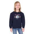 Pure Western Girls Sandy Crew Jumper (P6W5532178) Navy