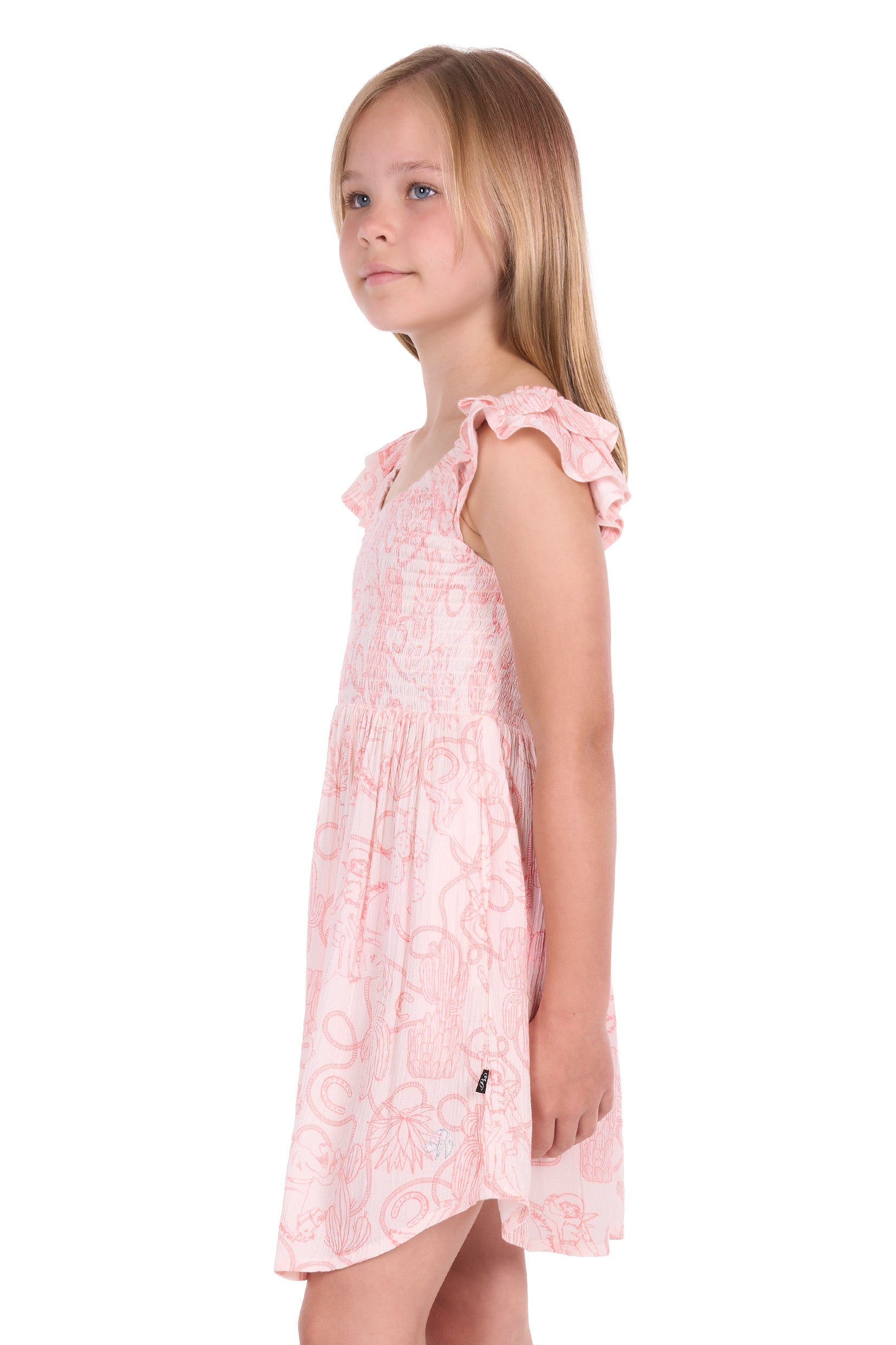 Pure Western Girls Sara S/S Dress (P6S5401270) Cream