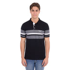Pure Western Mens Brett S/S Polo (P6S1505321) Black/White