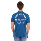 Pure Western Mens Craig S/S Tee (P6S1503312) Denim