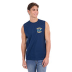 Pure Western Mens Dale Muscle Tank (P6S1510319) Navy