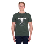Pure Western Mens Frank S/S Tee (P6W1503174) Green Marle