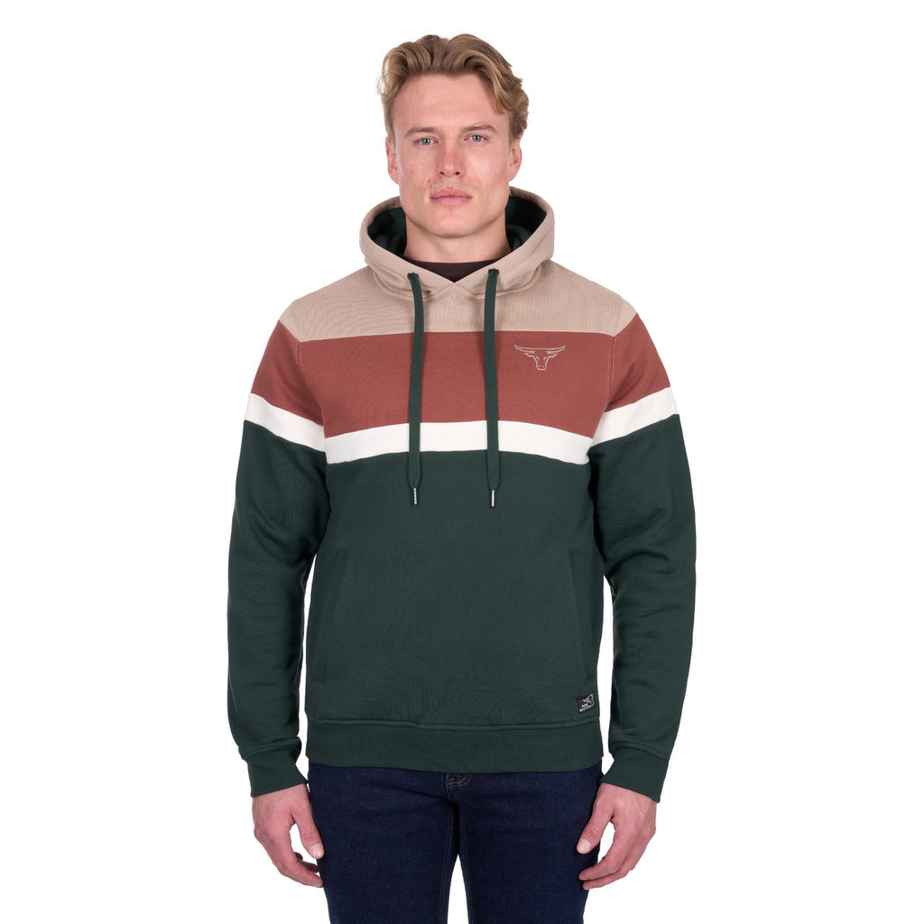 Pure Western Mens Harry Hoodie (P6W1512176) Green/Multi