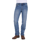 Pure Western Mens Hawkins Straight Leg Jeans (PCP1217886) Moonshine