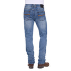 Pure Western Mens Hawkins Straight Leg Jeans (PCP1217886) Moonshine