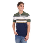Pure Western Mens Jay S/S Polo (P6S1505322) Green/Navy