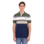 Pure Western Mens Jay S/S Polo (P6S1505322) Green/Navy
