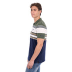 Pure Western Mens Jay S/S Polo (P6S1505322) Green/Navy