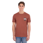 Pure Western Mens Joey S/S Tee (P6S1503316) Rust