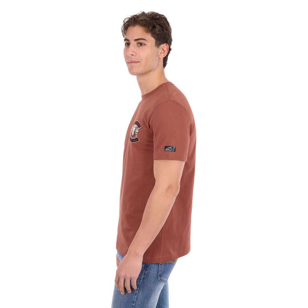 Pure Western Mens Joey S/S Tee (P6S1503316) Rust