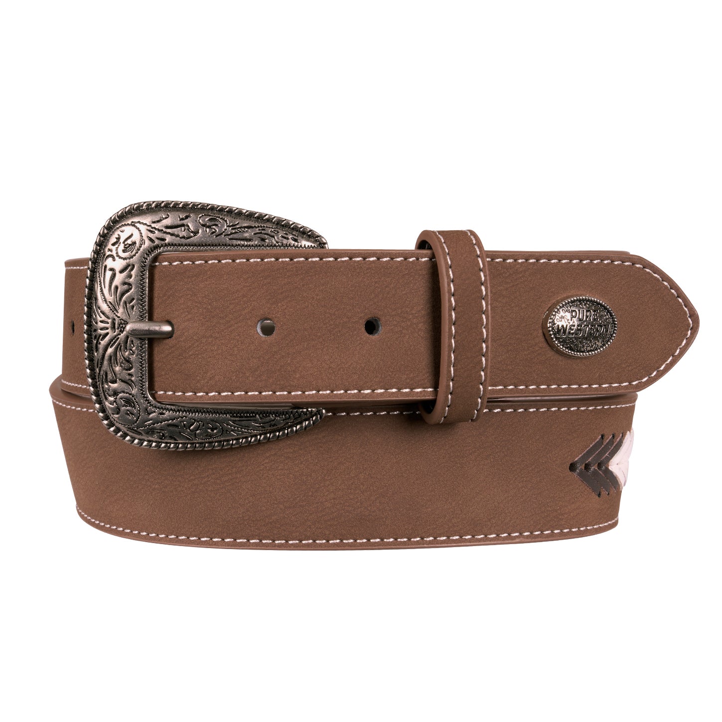 Pure Western Mens Mikael Belt (P6S1961BLT) Tan