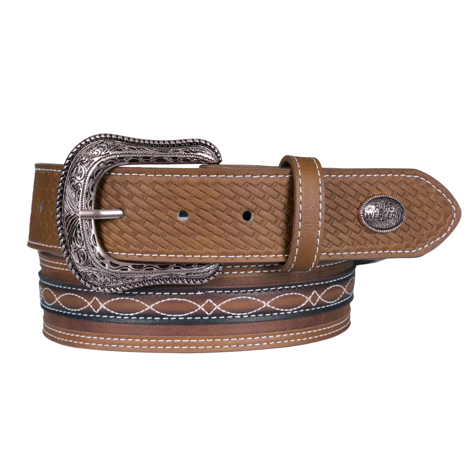 Pure Western Mens Kylon Belt (P6S1964BLT) Tan